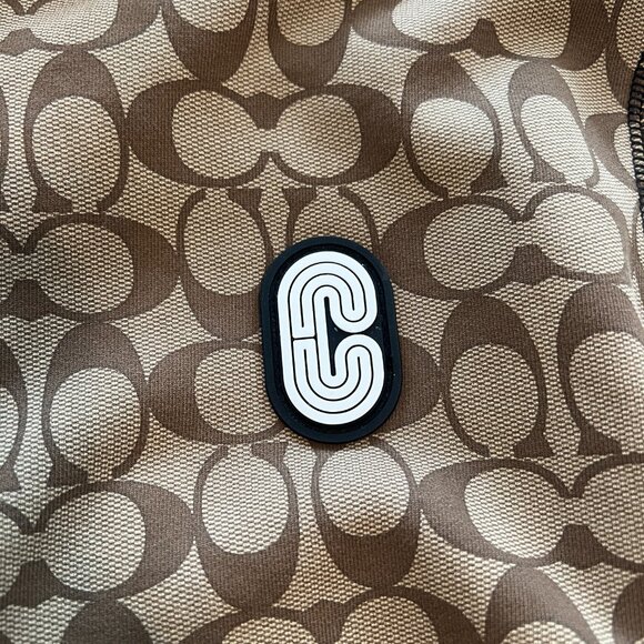 Authentic Signature Coach Hoodie Tan & Black - Picture 5 of 12